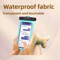 Étui de téléphone flottant universel étanche IPX8 pour le surf et la natation, séchage rapide et durable