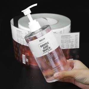 Impression personnalisée d'emballages cosmétiques, étiquettes privées, autocollants imperméables avec logo, étiquettes en papier pour bouteilles et pots - Product Image 6