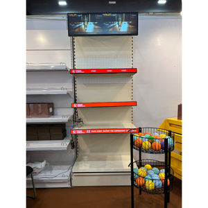 Unidad de Góndola Tego con Parte Trasera Perforada, Estantes de Supermercado con Letrero LED Superior y Etiqueta de Precio - Product Image 5