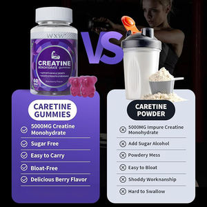 Top Quality <b>Creatine</b> <b>Monohydrate</b> Gummies Energy Supplemen Creatin Gummies Enhances Strength Candy - Product Image 4