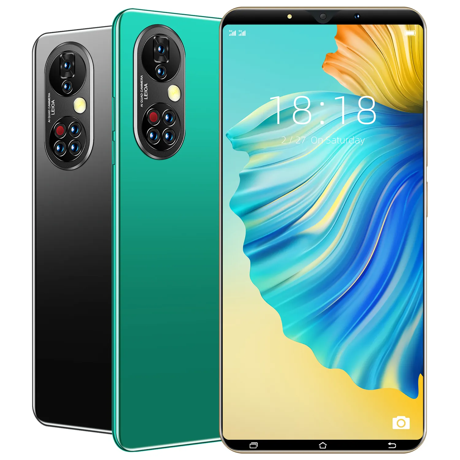 5.3Inch P50 Pro Zeer Mooie Android-Versie Leverancier 16 512Gb Mobiele Telefoon Voldoen Aan Verschillende Behoeften 5G Ontgrendelen 10 Core Telefoon