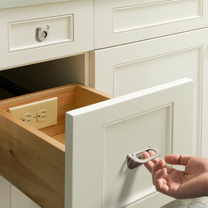 Yüksek Kaliteli Modern Siyah Paslanmaz Çelik Gizli Çekme Kolu Mutfak Yatak Odası Banyo Dolapları Gardırop Kapıları Otel Kullanımı İçin - Product Image 5