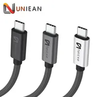 Jalinan Pengisian Cepat 100W Kabel PD Kabel USB C Ke USB C untuk Pengisi Daya Mobil USB C