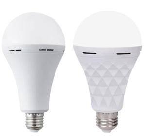 หลอดไฟ LED 15W สำหรับกรณีฉุกเฉิน ขั้ว E27 แรงดันไฟฟ้า AC85V-265V วัสดุ PP แบตเตอรี่ลิเธียม 1200mA ชิป SMD 2835 เส้นผ่านศูนย์กลาง 90 มม. ความสว่าง 1200lm เหมาะสำหรับใช้ในโรงแรม - Product Image 2