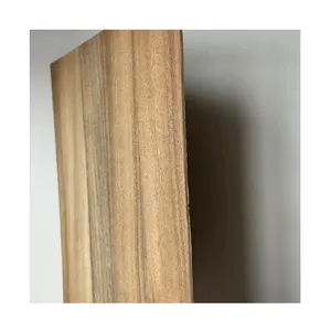 Factory Direct Price Thai Old Teak Wood Veneer Wall Panel For Hospital
