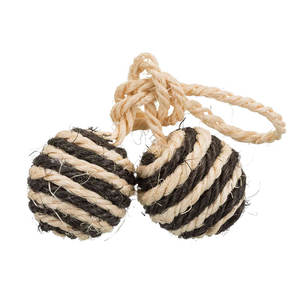 Pelotas de Sisal con Hierba Gatera de 4 cm, Juguetes Masticables para Mascotas - Product Image 2