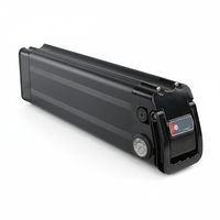 Batterie de vélo électrique amovible au lithium avec chargeur, grande capacité, protection BMS (48V 13Ah 0-1000W) - Entrepôt UE
