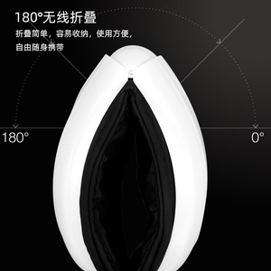 เครื่องนวดตา 1000mAh USB ชาร์จซ้ำได้ อินฟราเรดกายภาพบำบัด AI โหมดอัจฉริยะ ดูแลดวงตา - Product Image 3