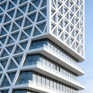 Ingeniería Profesional de <span class=keywords><strong>Estructuras</strong></span> de Acero Prefabricadas Comerciales para la Construcción de Centros Comerciales Modernos y el Desarrollo de Espacios de Oficina - Product Image 1
