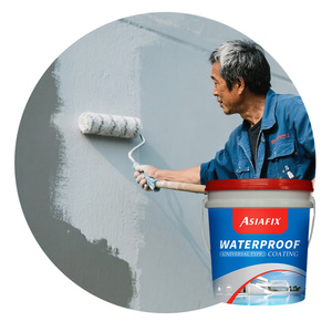 Materiales impermeables baratos, membranas impermeabilizantes líquidas, revestimiento impermeable acrílico <span class=keywords><strong>para</strong></span> paredes exteriores - Product Image 4