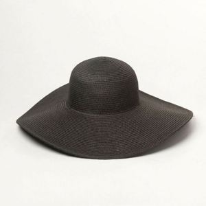 Chapeau de soleil de plage souple à large bord pour femme, en paille de papier, idéal pour l'été et les voyages, vente en gros - Product Image 4