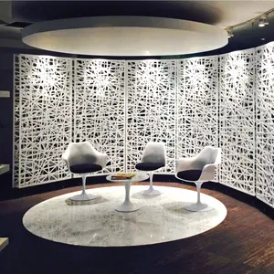 <span class=keywords><strong>Meilleur</strong></span> prix Panneau décoratif découpé au laser pour mur-rideau, écran de séparation de pièce, cloison - Product Image 1