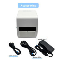 Imprimante d'étiquettes de codes-barres à transfert thermique Uyin 110 mm CH421 4 pouces avec machine d'impression d'étiquettes sans fil en stock