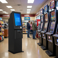 FutureLogic Gen 2 Evrensel TITO Yazıcılı Jetonlu Bilet Giriş-Çıkış Ödüllü Kiosk ARCADE MAKİNESİ Beceri Oyunları (İngilizce)