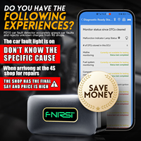 Herramienta de Diagnóstico para Autos Fnirsi FD10 OBD2, Lector de Códigos 5.1 para IOS/Android, 1 Año de Garantía, Eliminación de Errores de Luz de Advertencia del Motor