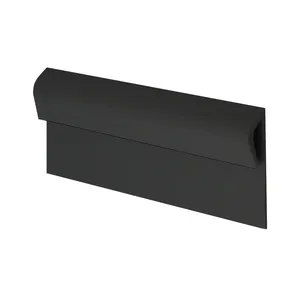 Homogeneous accessories PVC Edge Sealing Strip Vinyl Carpet Wall Capping End Profiles
