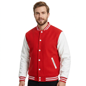 Veste de baseball universitaire pour homme en toile de haute qualité, mode hiver, séchage rapide et respirante - Product Image 1