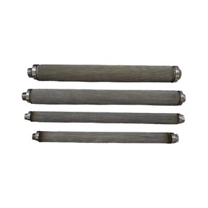 Thép không gỉ độ chính xác cao Dây 304 lưới xếp li Bộ lọc Hộp mực xếp li hộp mực Lọc xếp li kim loại lưới lọc - Product Image 1