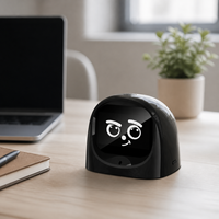 Robot compagnon IA portable avec reconnaissance tactile, visage animé, chat vocal et contrôle par application pour les voyages en voiture