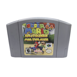N64 multijugador <span class=keywords><strong>de</strong></span> pantalla dividida para accesorios <span class=keywords><strong>de</strong></span> juego <span class=keywords><strong>de</strong></span> cartucho Super <span class=keywords><strong>Bros</strong></span> para <span class=keywords><strong>consola</strong></span> <span class=keywords><strong>Mario</strong></span> N64 - Product Image 1