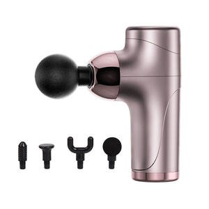 2024 nuevo lanzamiento portátil inteligente pistola de masaje de vibración de cuerpo completo Mini masajeador de mano con vibración de tejido profundo - Product Image 4