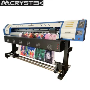 Crystek 1.8m I3200/DX5/XP600 tête large format éco-solvant imprimante traceur machine d'impression Impresora