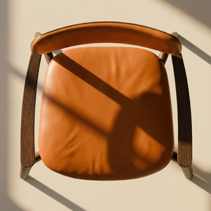 Chaise de salle à manger en bois de frêne de qualité supérieure avec siège rembourré, accoudoirs ergonomiques, mobilier moderne pour la maison, l'hôtel, le restaurant PISANO - Product Image 5