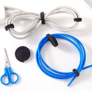Kabel bungkus tali dua sisi yang dapat digunakan kembali kait dan <span class=keywords><strong>Loop</strong></span> - Product Image 4