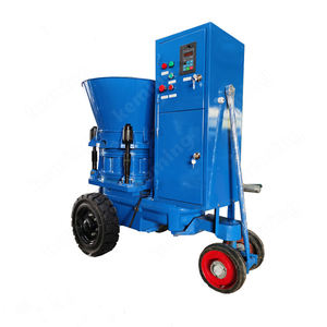 220 v dry refractory spraying machine KPZ Shotrefractory gunning Machine with frequency motor