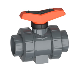 Válvula Georg Tipo 546 Pro DN25 JIS1" de PVC-U con Doble Sello EPDM y Manija Bloqueable para Uso Industrial - Product Image 3