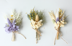 Mini Bouquet de fleurs séchées nouveau Design vraie Nature mixte bébé souffle lapin queues en gros <span class=keywords><strong>eucalyptus</strong></span> pour mariage poignet Corsage - Product Image 6