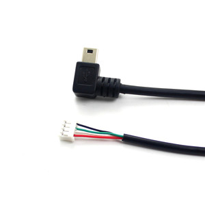 Arnés de cables de datos de molino eléctrico USB Mini 5P a para computadora con procesamiento de terminales de soldadura - Product Image 2