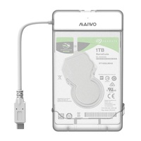 MAIWO K104 Tool Free USB C 2.5 "SATA HDD involucro USB3.2 Gen 1 SSD Box unità disco rigido esterno con adattatore SATA