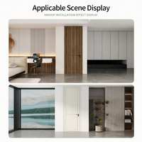 Ensemble de cadres de porte et architraves en bois préfinis pour portes intérieures – Vente en gros pour projets d'appartements – Fournisseur fabricant