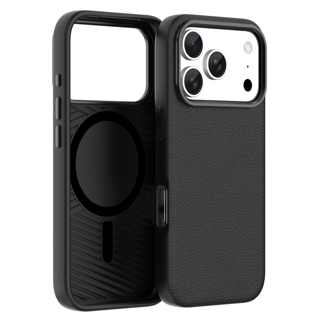 Heavy Duty Magnetic Independent Metal Buttons Phone Case for iPhone 17 Pro Max