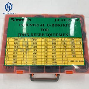 335pcs at130208 JD-AT130208 חלקי מכונות בנייה תיקון ערכת חלק חותם ערכת-o-טבעת עם 67 מידות - Product Image 4