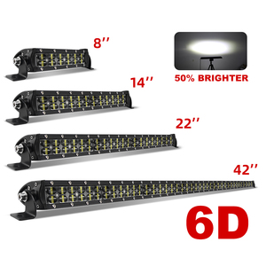 Super lumineux 6D double 2 rangées 4WD 4x4 Barra barre de lumière LED, barre de lumière LED pour voiture hors route haute puissance - Product Image 1