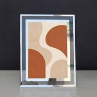 Cadre photo en verre cristal 3.5X5 4X6 5X7 8X10 A4, vente en gros d'usine, pas cher, en stock, pour affichage et décoration