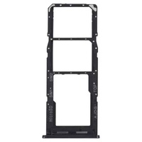 Remplacement du plateau pour carte SIM et MicroSD pour A04s A047f, matériau ABS noir