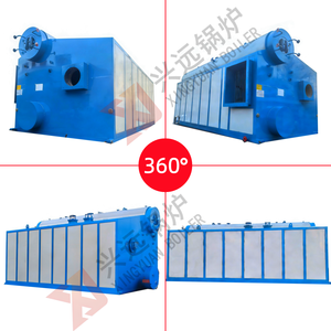 Chaudière à vapeur horizontale à tubes d'eau industrielle XINGYUAN SZS 20 tonnes/h 10 bars, neuve - Product Image 3