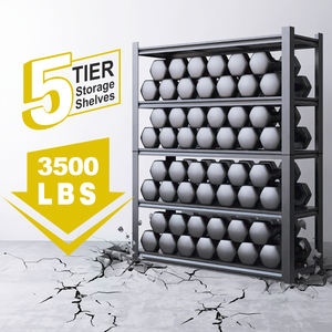 Étagères de garage US Spot Étagères en métal industriel Étagère en acier à usage moyen Étagère sans boulon Étagère de stockage d'entrepôt - Product Image 2