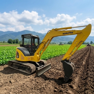 Mini-excavatrice sur chenilles d'occasion Komatsu PC55MR de haute qualité à bon prix, hydraulique, d'origine, 5 tonnes, Komatsu PC55 PC55MR d'occasion à vendre - Product Image 1
