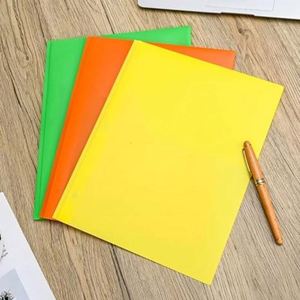 Hot Sale Best Price <b>Plastic</b> File Folders with Pockets Heavy Duty 3 Hole Two Pocket Folder with Pockets 3 Prong Folders - Product Image 3