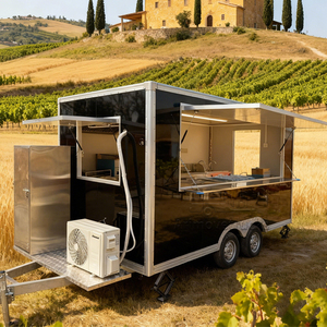 Remolques de Comida Comerciales Totalmente Equipados, Camión de Comida para la Venta de Queso, Chocolate, Churros, Dulces y Golosinas - Product Image 1