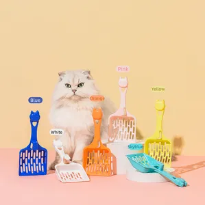 Пластиковая лопатка для кошачьих туалетов