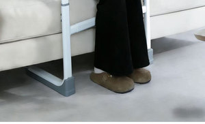 Barre de lit pliable réglable en hauteur la plus vendue pour personnes âgées, avec poche de rangement économique, barre d'assistance et accessoires ménagers - Product Image 6