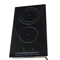 Table de cuisson à induction multifonctionnelle à double foyer, cuisinière à induction électrique LF-T2V-16