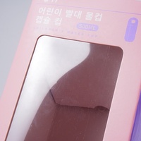 Boîte d'emballage en papier kraft avec fenêtre en PVC, impression couleur de haute qualité avec logo personnalisé, boîte d'emballage cylindrique pour bouteille d'eau