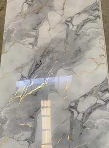 Tablero UV a prueba de humedad 1220*2440, hoja de PVC, colores de mármol impermeables para aplicaciones de paredes interiores, Material plástico - Product Image 6