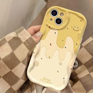 เคสโทรศัพท์มือถือ TPU ลายพิมพ์ขอบคลื่นซิลิโคนสำหรับ <span class=keywords><strong>iPhone</strong></span> 7 8 x XR XS 11 12 13 14 15 16 17 PRO MAX - Product Image 4